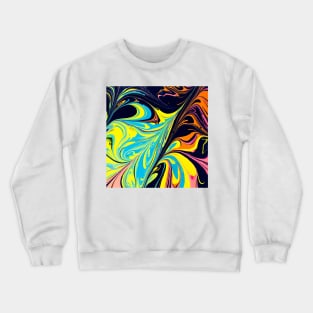 Paint Swirls Crewneck Sweatshirt